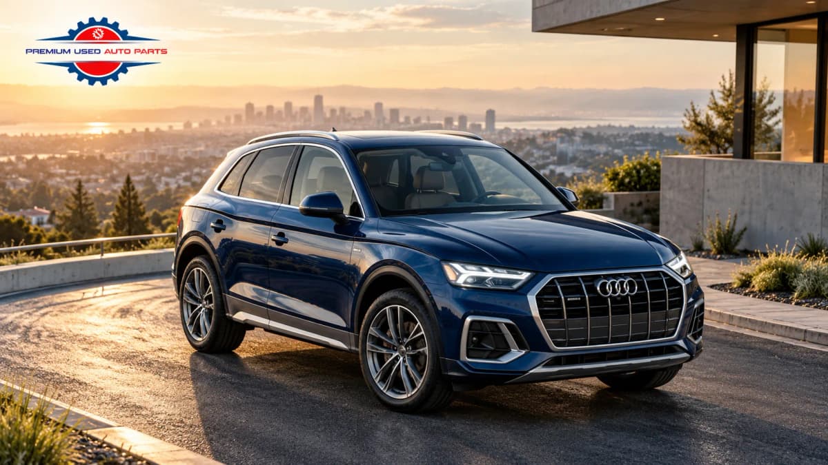 Audi Q5 SUV featured in the Audi Q5 engine replacement cost guide for 2026