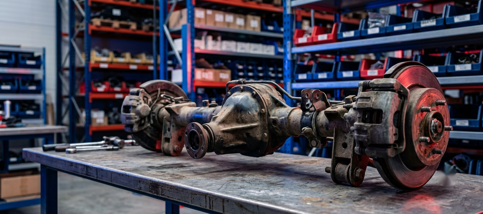 Auto parts warehouse