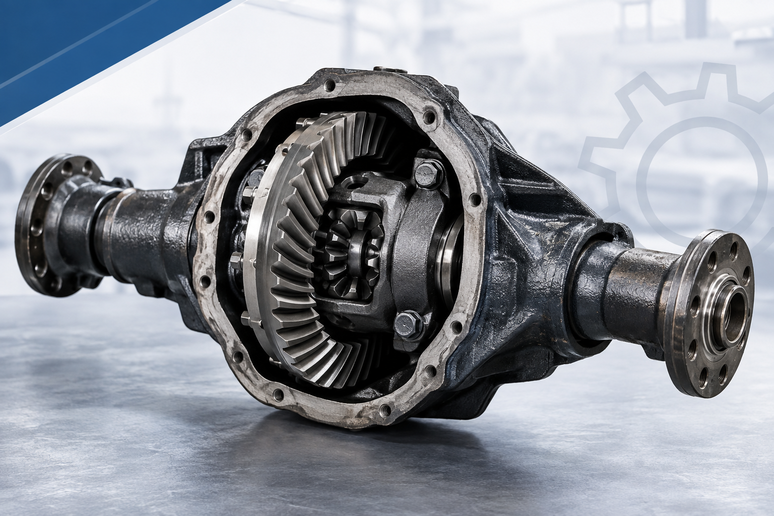 Used differential for sale – inspected OEM rear axle carrier assembly