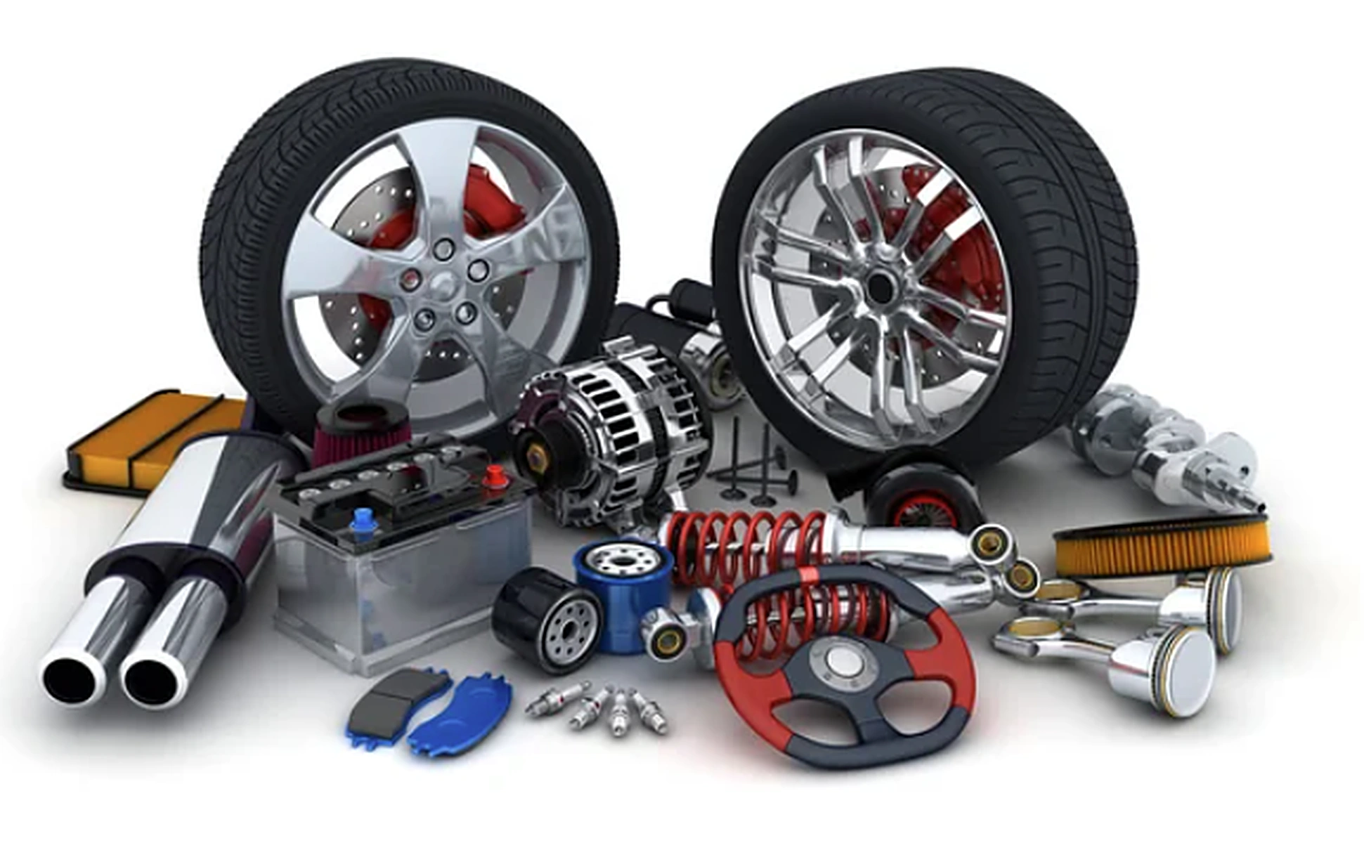 Premium Used Auto Parts OEM used auto parts including wheels, alternator, battery and suspension